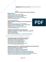 Chasqui, Boletín #1, Marzo de 2018