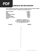 Ejemplo de Estado de Situación Inicial | PDF | Contabilidad | Economía ...