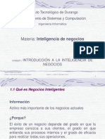 1.1 Qué Es Negocios Inteligentes