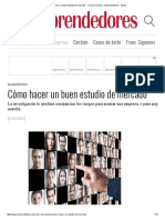 Cómo Hacer Un Buen Estudio de Mercado - Crea Tu Empresa - Emprendedores - Webs