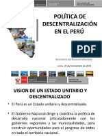 Descentralización en