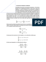 Método mínimos cuadrados ajusta datos lineales