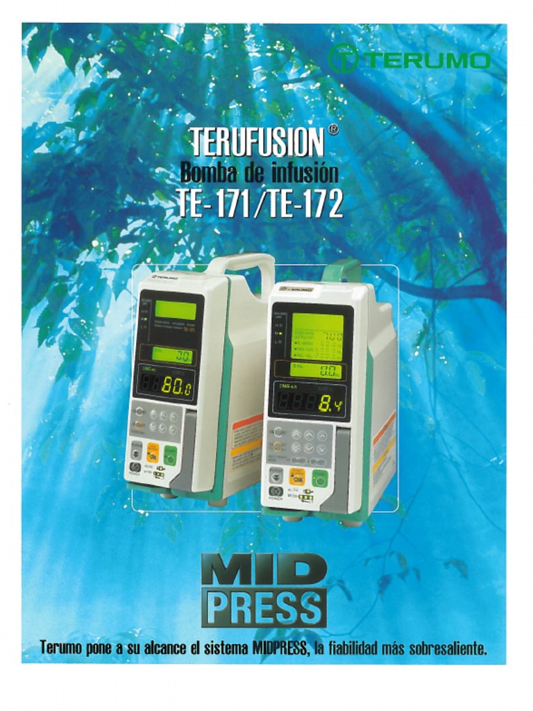 Terumo TE 171 PDF