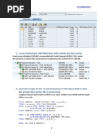 Generated Hierarchy in BW 7.5.1