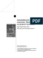 Vázquez y Hernández (2007) - Industrialización Sonorense. Itinerario de Un Proyecto Inconcluso