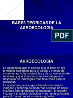 Bases Teóricas de La Agroecologia.