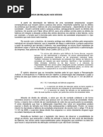 Efeitos Da Falencia Em Relação Aos Sócios