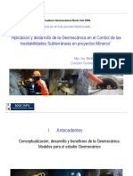 Aplicación y Desarrollo de La Geomecánica en Obras Subterráneas ROCK INFO.noviembre 2012.