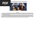 FASA Star Trek Federation Classes the Sixth Edition