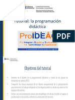   Tutorial ProIDEAC Canarias