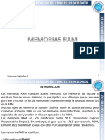 Memorias RAM