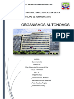 Organismos Autónomos Del Peru