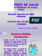 Modulo Sistemas de Manejo de Residuos Sólidos