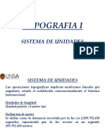 Topografía I Unidad 1 2 Sistema de Unidades