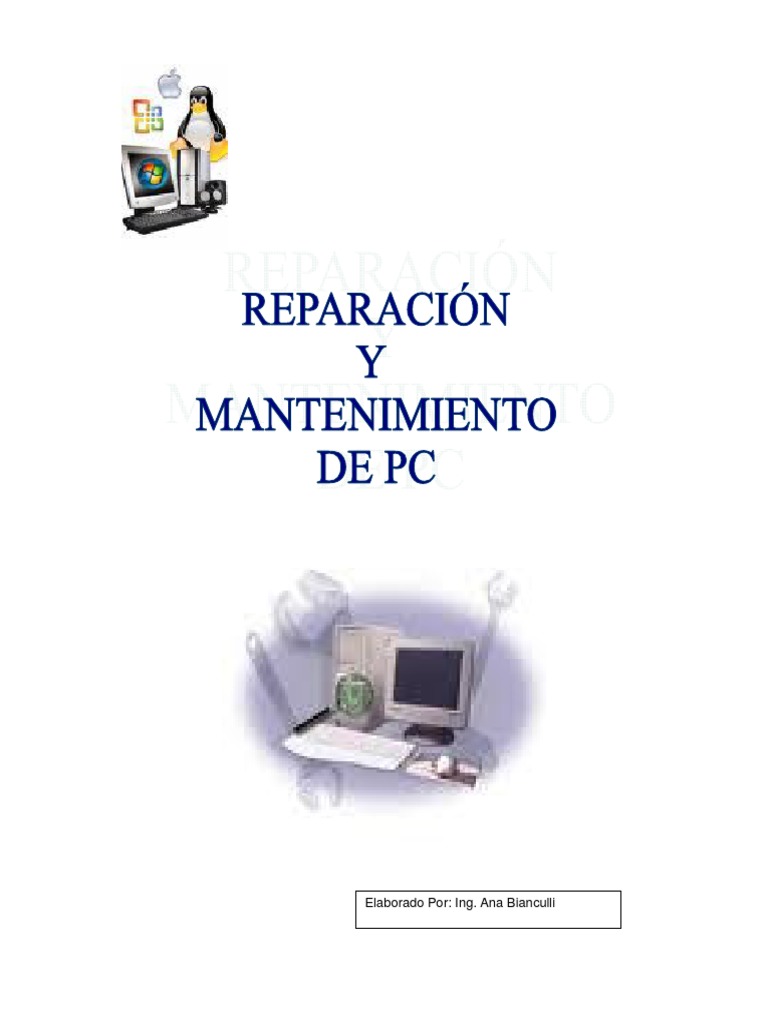 Guía de Reparación de PC: Mantenimiento y Soluciones | PDF | Memoria de ...