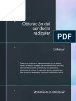 EXPOO - Obturación Del Conducto Radicular