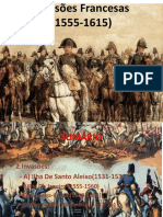 Invasões Francesas no Brasil(1531-1615