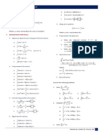 C DX X F A Du Au F: Integral Calculus