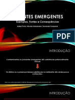 Seminário Poluentes Emergentes 2S2017