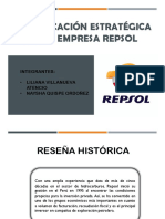 Planificación Estratégica de La Empresa Repsol