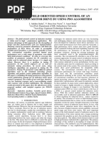 Indirect Field Oriented Speed Control of An Induction Motor Drive by Using Pso Algorithm