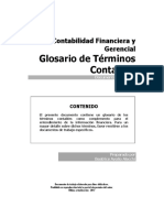 Glosario de Términos Contables