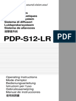 Pioneer PDP-S12-LR Manual