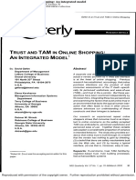 Trust and TAM in Online Shopping PDF