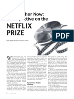 Netflix Prize: All Together Now: A Perspective On The