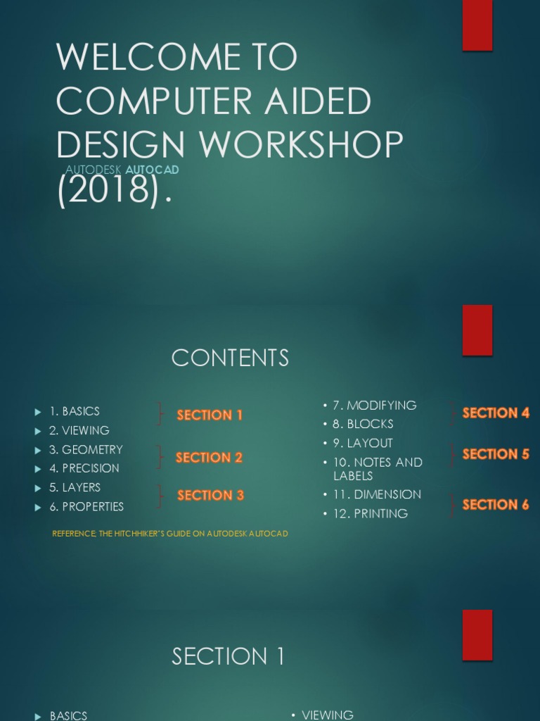 AUTOCAD TRAINING MANUAL PDF visual data 6