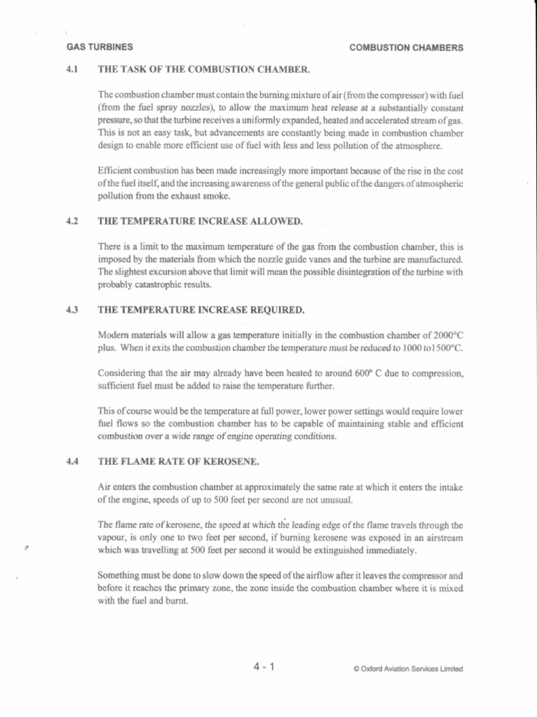 Explaining Combustion Chambers | PDF | Combustion | Gas Turbine