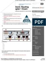 CCNA Exploration2: Routing Protocols - Chapter 1 Exam: Email Subscribtion