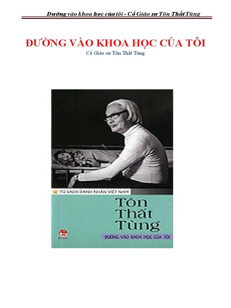 Đường Vào Khoa Học Của Tôi PDF | PDF