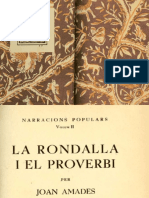 La Rondalla I El Proverbi