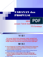 Tahanan Propulsi - Minggu 1-2