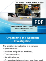 The Accident Investigation Process