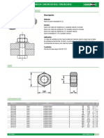 Tuercas Hexagonales DIN 934 DIN en ISO 4032 DIN en 24032 - Es