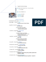 CV Nicu Actualizat