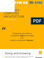 BENC 4453: Computer Architecture: Computing Overview