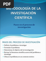 Metodologia de La Investigacion