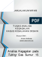 Tugas Analisa Kegagalan - Arizon Ardinata - 03051381419114 - Kelas Reguler Palembang