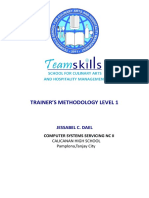 Trainer'S Methodology Level 1: Jessabel C. Dael