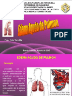 Seminario Edema Agudo de Pulmon Belkis Armas