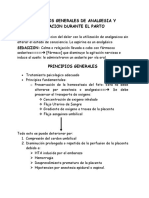 Principios Generales de Analgesia y