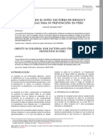 Obesidad infantil: Factores de riesgo y estrategias de prevención