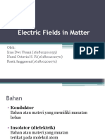 Electric Fields in Matter