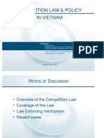 Competition Law & Policy in Vietnam: HANOI, MAY 2007
