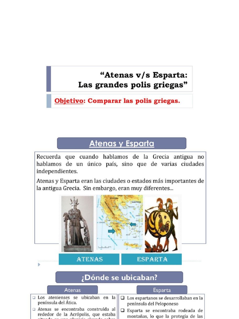 Esparta Vs Atenas | PDF