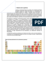 Historia de La Química