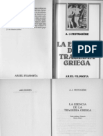 La Esencia de La Tragedia Griega A J Festugiere O P PDF